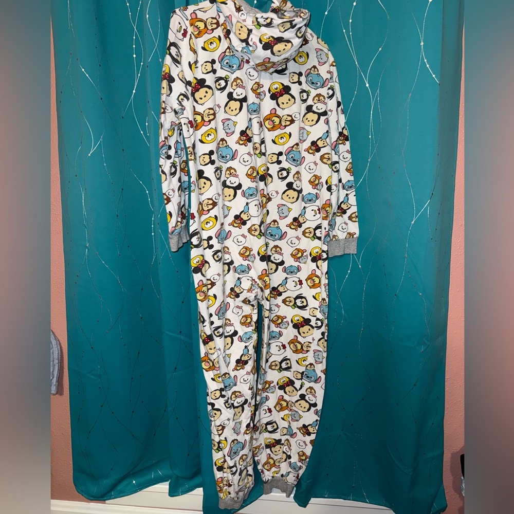 Disney Multicolor Character Footie Pajamas - Picture 2 of 4